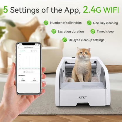 Self Cleaning Cat litter Box